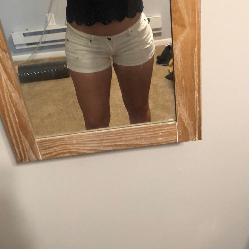 White shorts